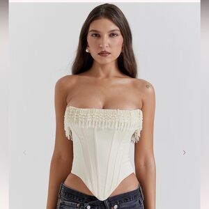 House of CB AUBRIE Embellished Corset